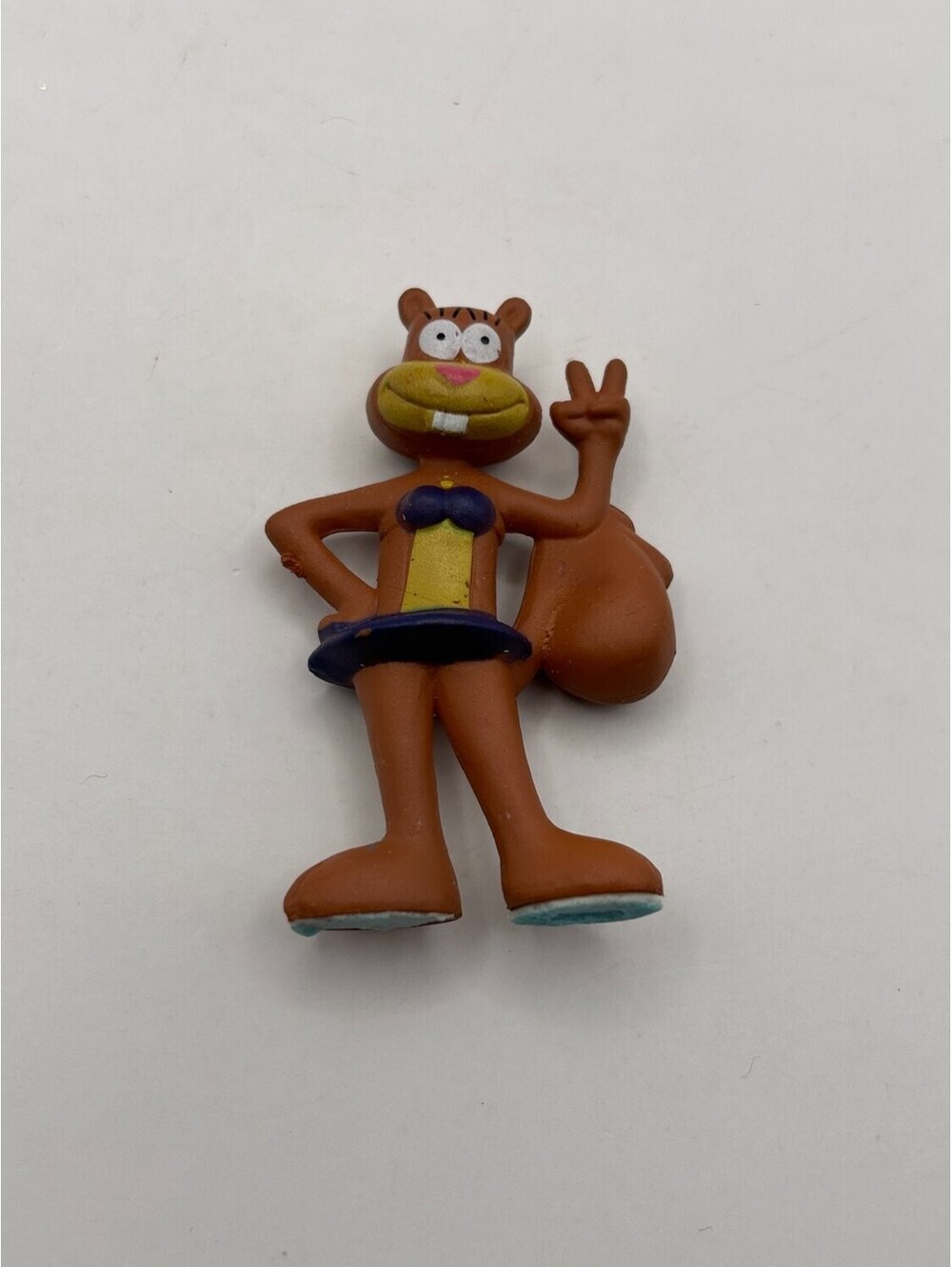 Nickelodeon Sandy Cheeks in Bikini miniature figure Sponge Bob Brown
